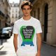 Olive T-Shirt With Dinosaur Graphic And Self Belief Text