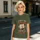 Olive Graphic T-Shirt With Sarcastic Email Cartoon Print