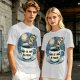 Life Is Not A Race Sloth Coffee Starry Night T-Shirt