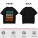 Olive Graphic T-Shirt with 'Functioning Because Of Coffee' Retro Print