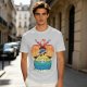 One Piece Thousand Sunny Ship Graphic Olive T-Shirt
