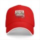 Black baseball cap with cute ramen cat graphic design