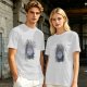 Olive Green T-Shirt With Totoro In Grass Graphic Print
