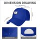 Black Baseball Cap With Pentagram Cat Graphic Design