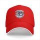 Black baseball cap with Ramen Totoro graphic print