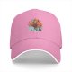Black Baseball Cap With Elemental Fire And Water Art Print
