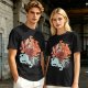 Avatar Aang Element Bending Graphic T-Shirt