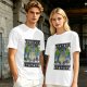 Totoro Christmas Ugly Sweater Style Graphic T-Shirt