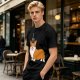 Olive Green T-Shirt With I Love My Corgi Graphic Print