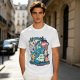 Olive T-Shirt Featuring Cute Studio Ghibli Character Mashup Art