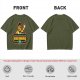 Freddy Fazbear's Pizza Place Graphic Olive T-Shirt