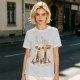 Olive T-Shirt With Walking Burritos Abbey Road Style Graphic