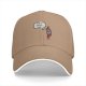 Black Baseball Cap With I'm A Little Chili Cartoon Pepper Design