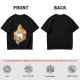 Olive T-Shirt With Cute Lazy Egg On Toast And Bacon Print