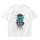 Olive t-shirt with 'Behind Every Game Over A Restart Awaits' gaming print