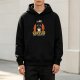 Black Cat Coffee and Resentment Graphic Hoodie