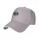 Black Coffee Logo Black Baseball Cap With White Brim Trim