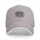 Black Baseball Cap With Lawful Evil Beholder Monster Artwork