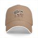 Black baseball cap with 'I'm a Yappuccino' coffee cartoon graphic