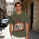 One Piece Pirates Anime Graphic Olive T-Shirt