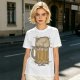 Beer Mug with Golden Ratio Graphic Novelty T-Shirt Print