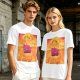 One Piece Straw Hat Crew Sunset Pirate Ship Graphic T-Shirt