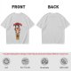 Olive T-Shirt With Capybara Frappuccino Graphic Print