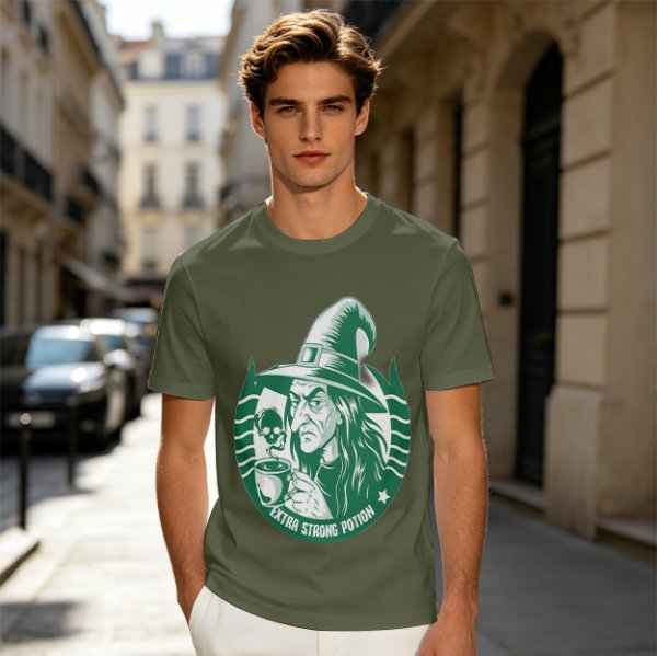 Witch Extra Strong Potion Graphic T-Shirt