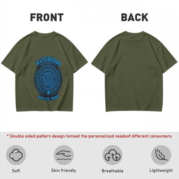 Waterbending University Water Tribe Graphic T-Shirt