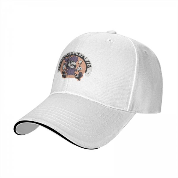 Witches Don't Get Offended Graphic Black Baseball Cap