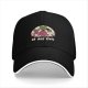 Black baseball cap with 'Of All Evil' radish devil graphic
