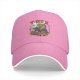 Black baseball cap with T-Rex sushi chef graphic and RAWR text