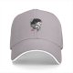Black baseball cap with warrior woman profile graphic