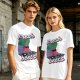 Olive T-Shirt with Fresh Beets DJ Graphic Print