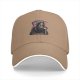 Black Baseball Cap With Grim Reaper Holding Scythe And Drink Graphic