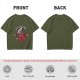 Powered By 1 D20 Dice T-Shirt For Tabletop RPG Fans