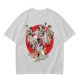 Olive T-shirt with Ghostbusters parody female character graphic print
