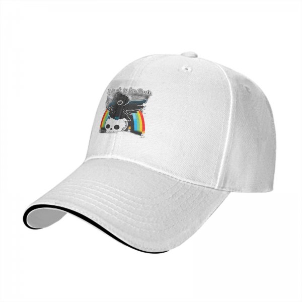 It is ok to be Goth graphic baseball cap