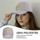 Black Baseball Cap With Pizza Club Pineapple Slice Graphic