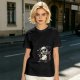 Olive T-Shirt With Cool Sunglass Wearing Opossum Graphic