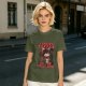 Olive T-Shirt with Cat Darth Vader 'I Like My Coffee On The Dark Side' Print