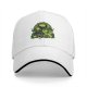 Black Baseball Cap with Maleficent Halloween Themed Print