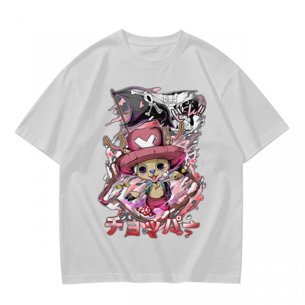 Olive Anime T-Shirt Featuring Tony Tony Chopper from One Piece