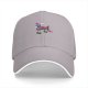 Black baseball cap with rainbow piñata donkey graphic