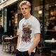 Coffee Makes Me Feel Less Murdery Graphic Olive T-Shirt