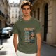 Frankie's Monster Tiki Bar Grill Themed Graphic T-Shirt
