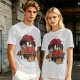Snoopy and Charlie Brown Knight Campfire Graphic T-Shirt