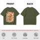 Giant Hot Dog Monster Destroying City Graphic T-Shirt