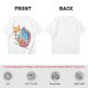Olive T-shirt with Shiba Inu in Ramen Cup Graphic
