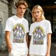 Dungeons and Unicorns Themed Graphic T-Shirt